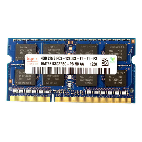 Memoria Hynix 4gb Pc3 12800s 1600mhz 2rx8 -11-11-f3