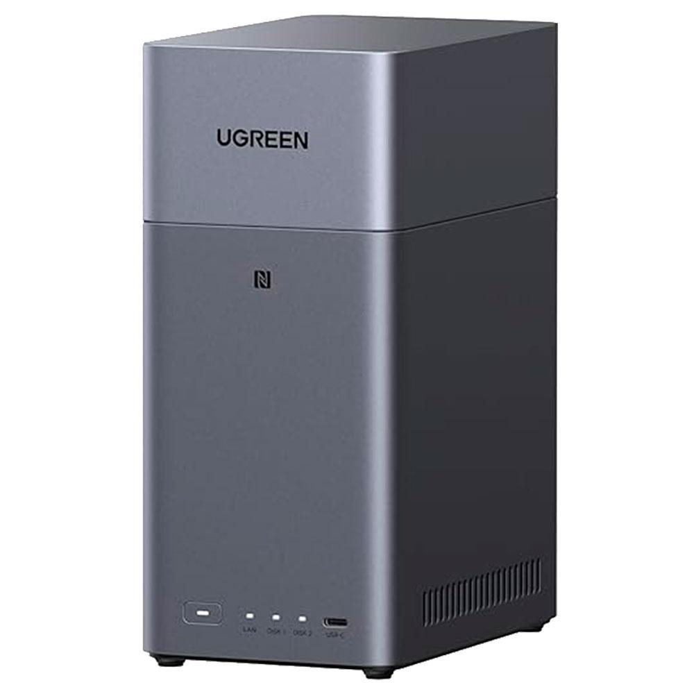 Storage Nas Ugreen Torre S/hd 2 Baias Dh2300 1 Porta 1gb - Dh2300