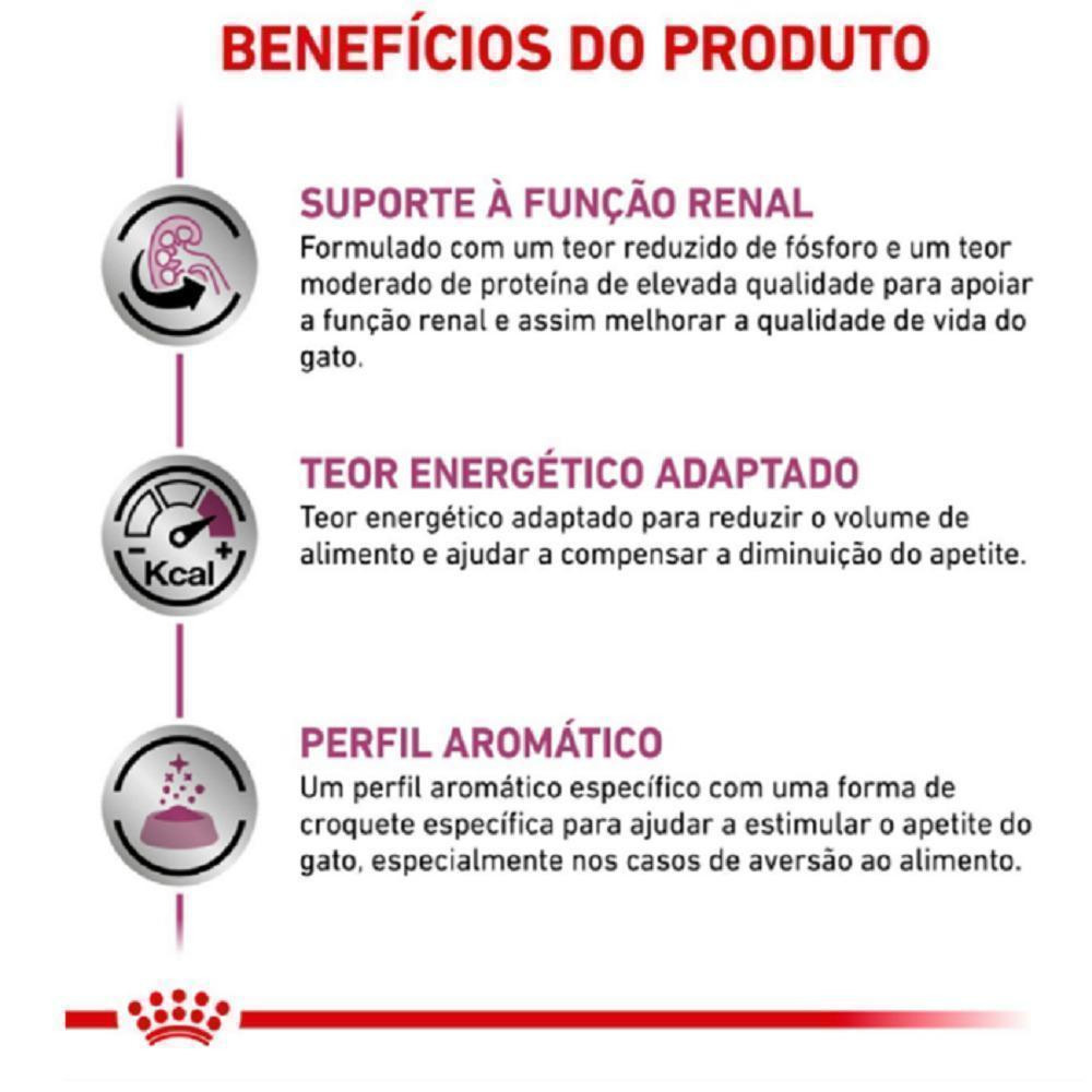 Ração Seca Royal Canin Veterinary Diet Renal para Gatos com Insuficiência Renal 10Kg