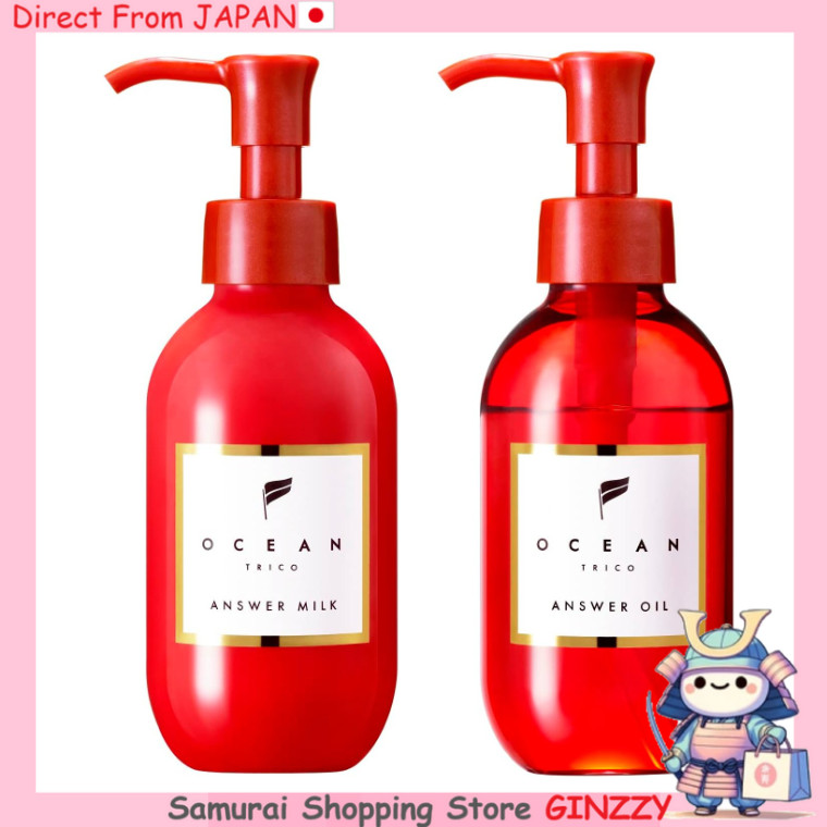 OCEAN TRICO Óleo Answer/Milk Answer 120mL Produtos de Cuidado para Cabelo Japão