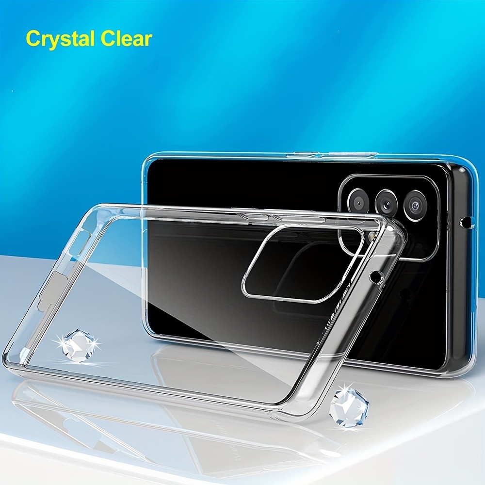Capa Fina Protetora para Samsung Galaxy Série A A73 A53 A33 A23 A13 A72 A52 A22 A32 A12 TPU Macia Slim Case Anti-Impacto