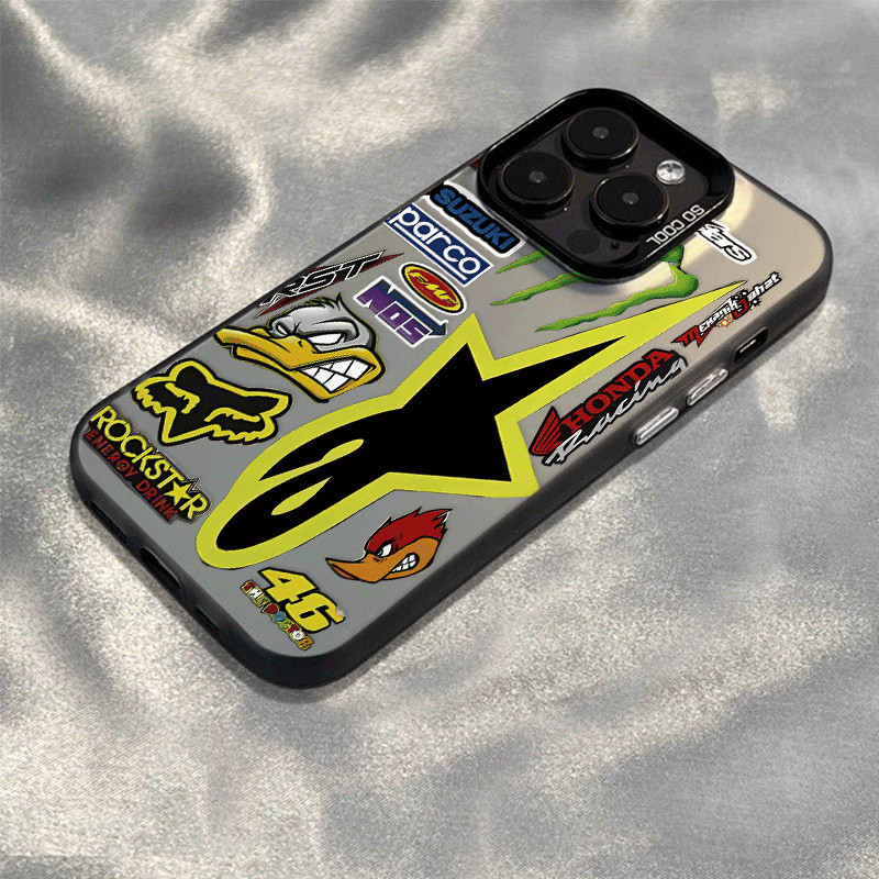 Capa de celular Pato Donald Premium Adequado para iPhone XR 17 16 15 14 13 12 11 PRO MAX XS 7 8+ Capa TPU choque
