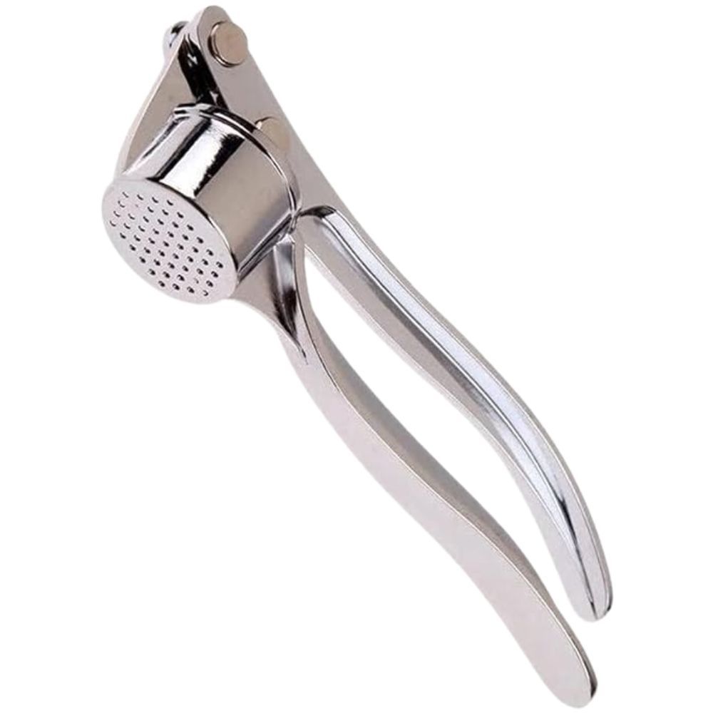 Amassador de Alho Profissional em Aço Inox Espremedor e Triturador Fácil de Usar Durável