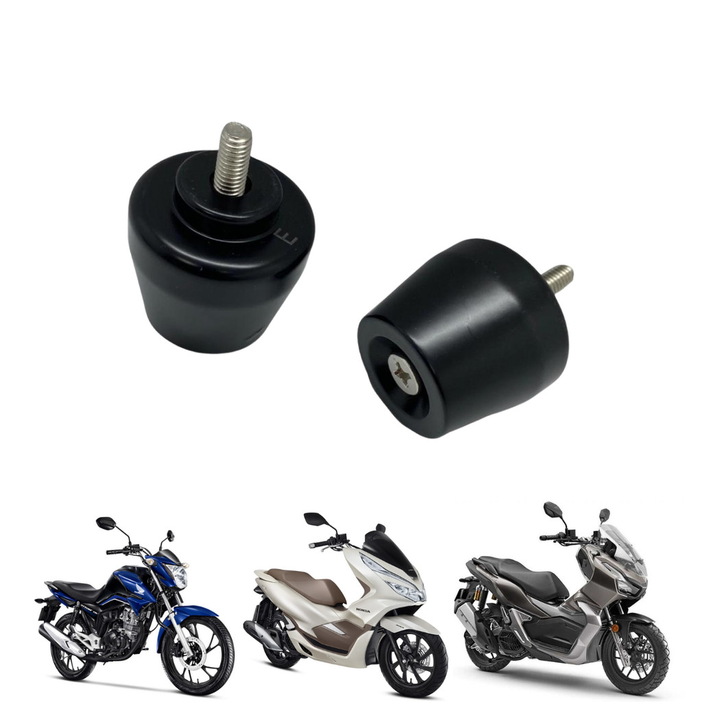 Peso Guidão PCX150 Preto Universal CG Cb300 Xre300 Twister Cbx200 Fazer250