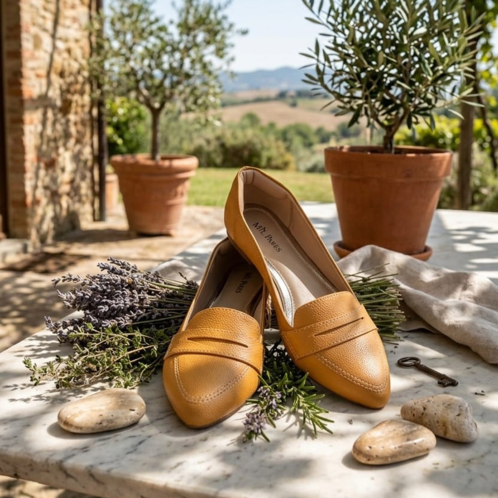 Mocassim Feminino Bico Fino Napa Confortável Antiderrapante Casual Tendencia Elegante Sapato Sapatilha