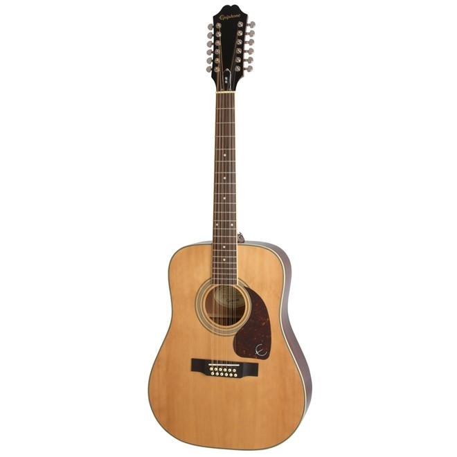 VIOLAO 12 CORDAS EPIPHONE DR212 SONGMAKER NATURAL