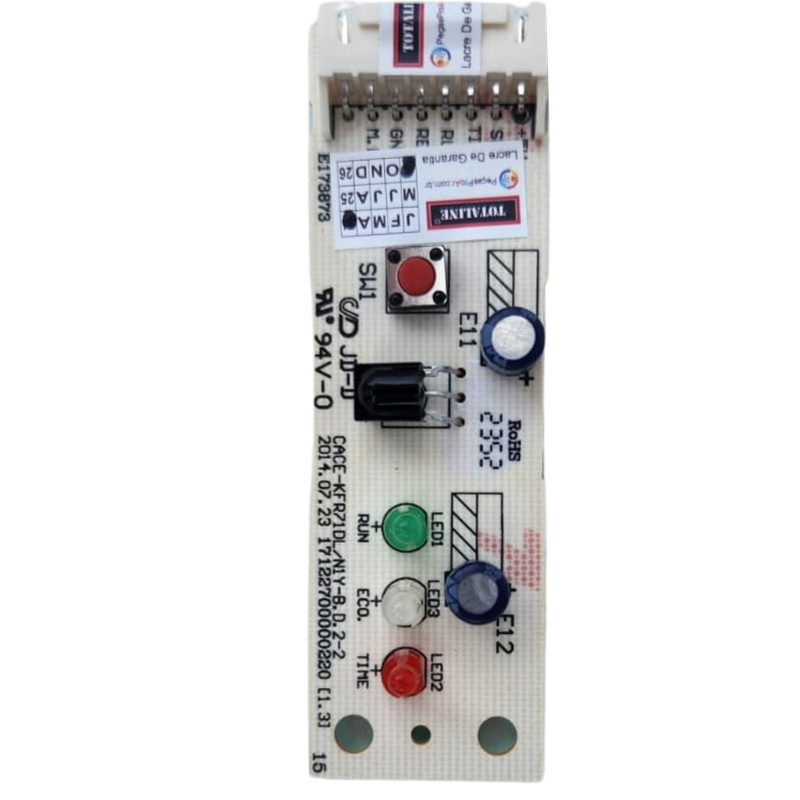 Placa Display Evaporadora Springer Silvermaxi Split Piso Teto 24.000Btu/h 42XQU24S5