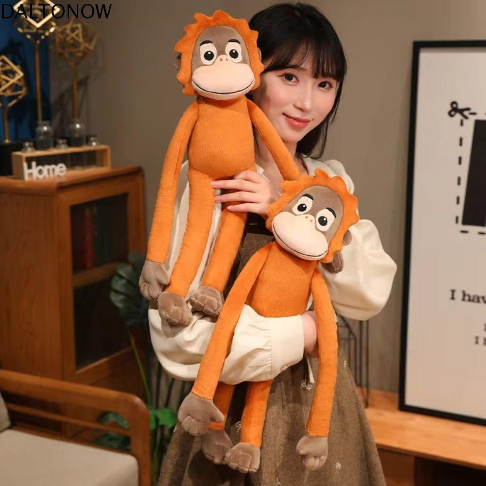 Boneca De Macaco De Pelúcia Grande DALTONOW , Gorila De Braço Longo Realista
