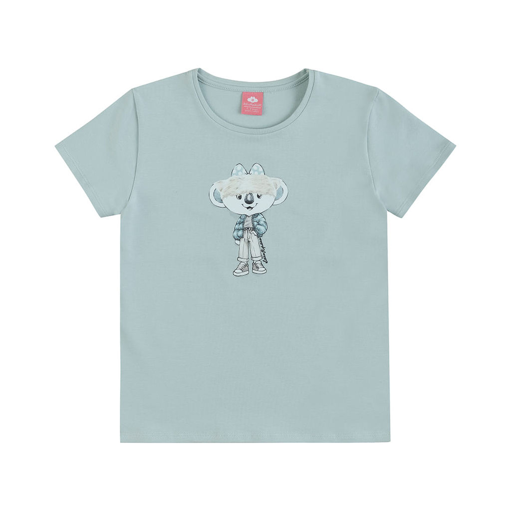 Blusa Manga Curta Infantil Menina Lilica Ripilica