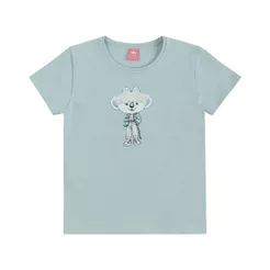 Blusa Manga Curta Infantil Menina Lilica Ripilica