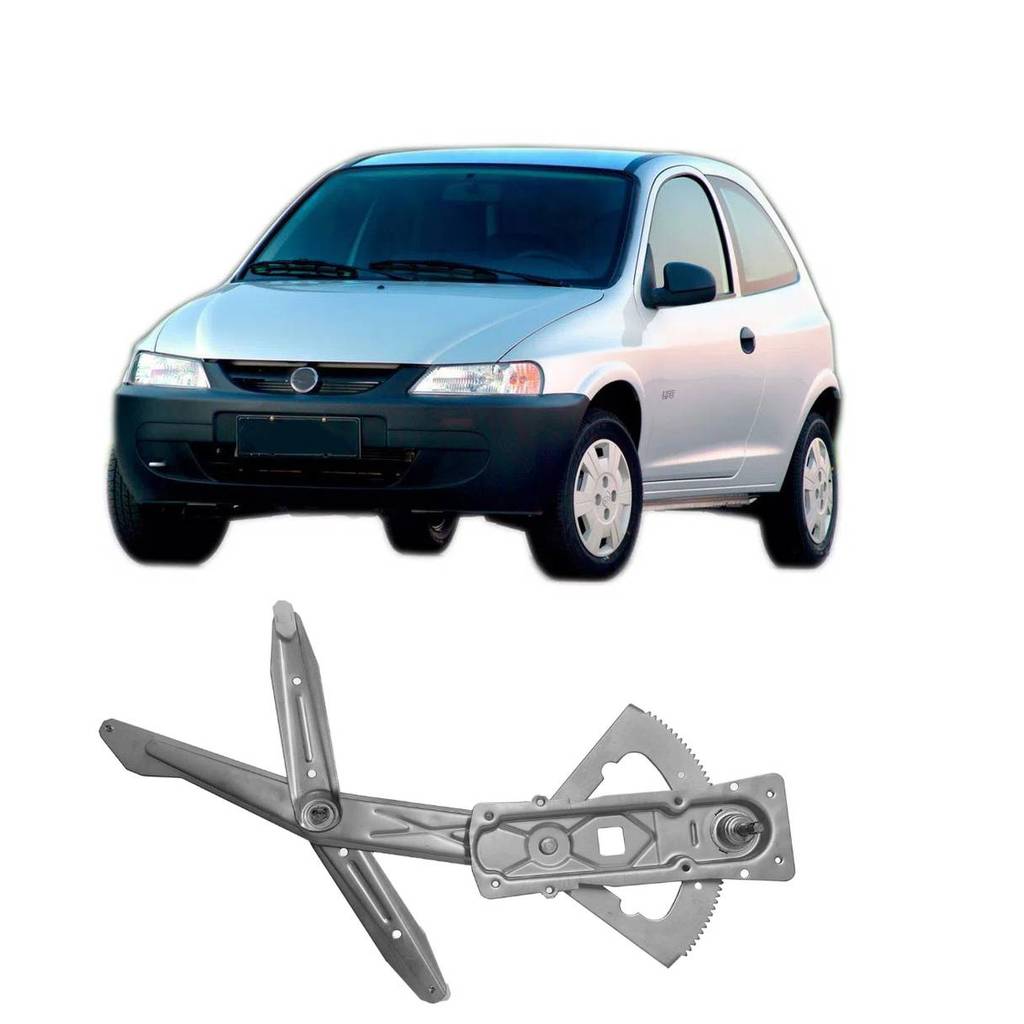 Maquina Vidro Manual Celta 2000 01 02 03 04 05 06 2 Portas Esquerdo Motorista