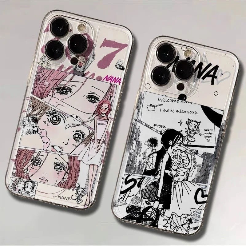Japão Anime Nana Oosaki Capa Fofa Para Samsung Galaxy A12 A13 A14 A04 A04E A05 A05S A34 A35 A25 A24 À Prova De Choque Tr