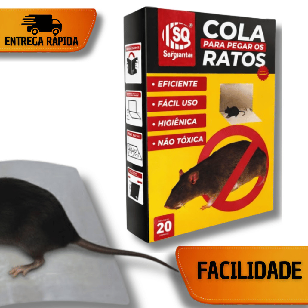 Pragas Adesivos Colas Super Forte Controle de Pragas Residencial e Comercial Praticidades — imagem 2 de 2