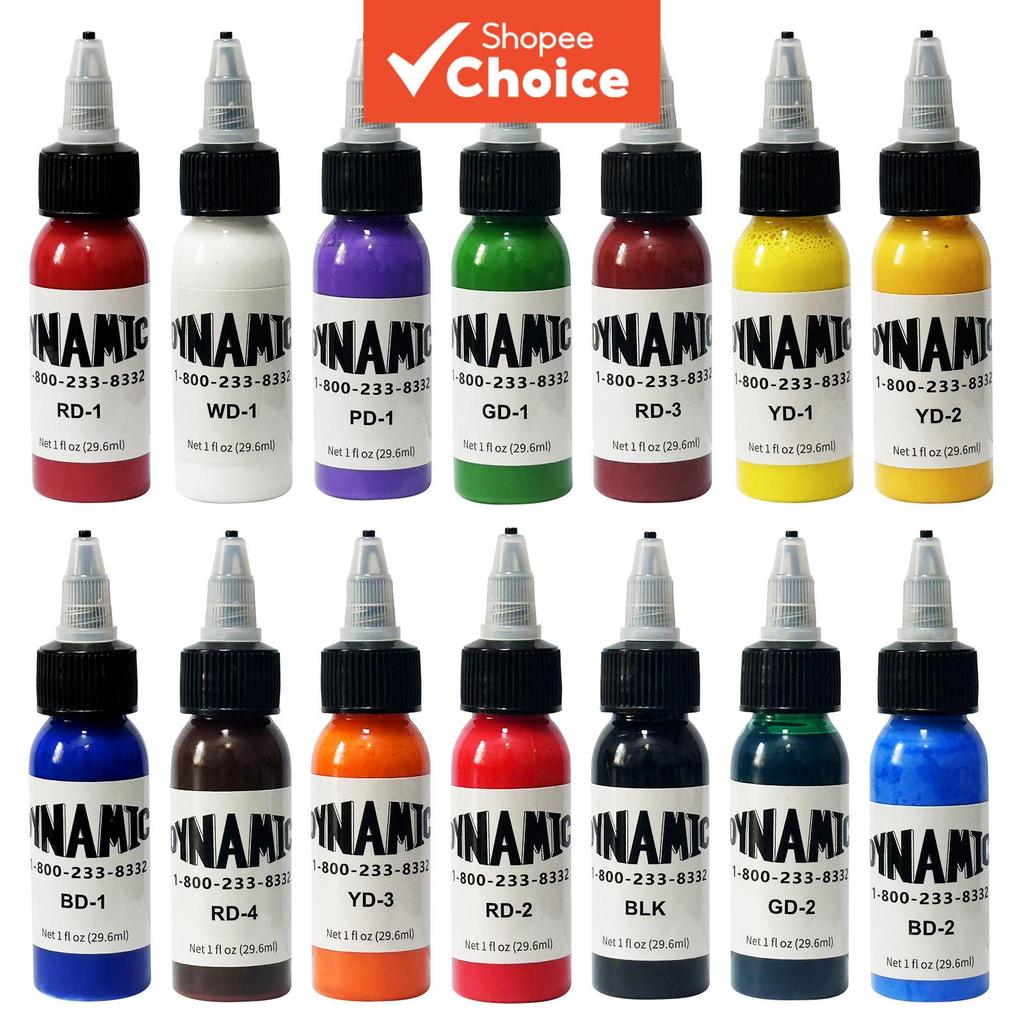 Tinta Eterna Brilhante Neon Amarelo De Tatuagem , Pigmento Puro De Alto Brilho , Destacando Tons Personalizados Fornecim