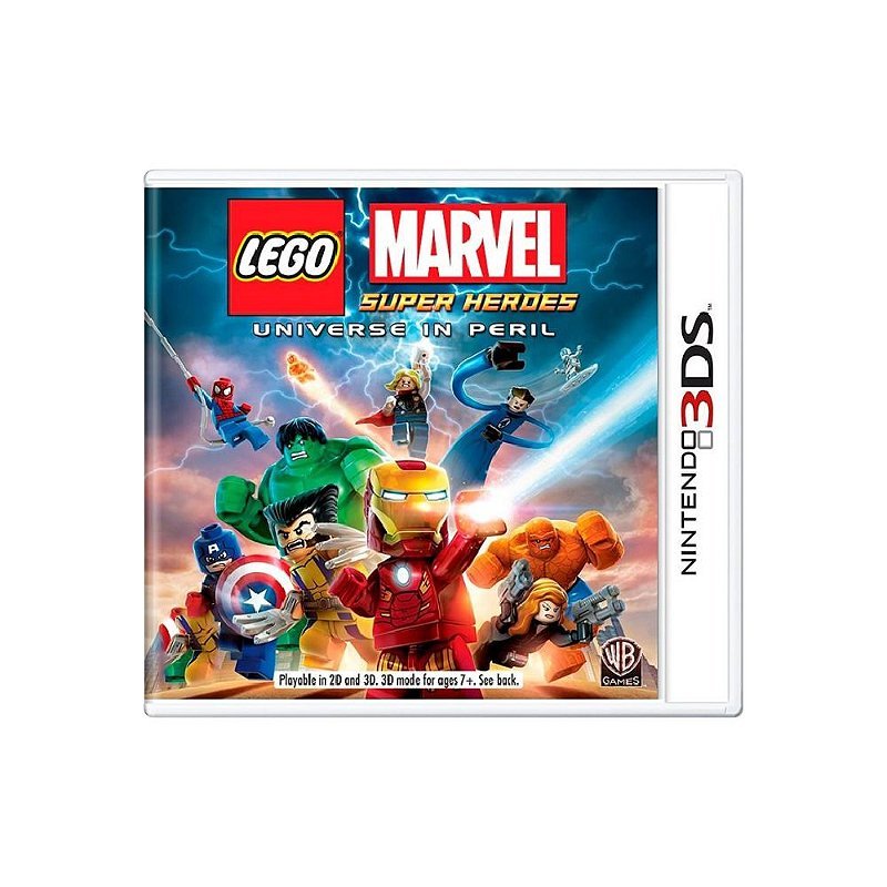 Jogo LEGO Marvel Super Heroes Universe In Peril - Nintendo 3DS - Usado - Original