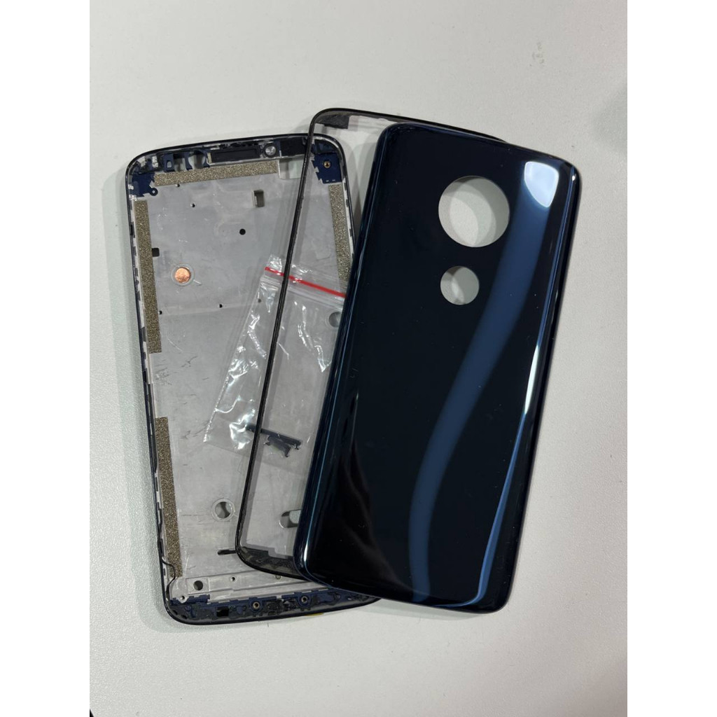 Carcaça Tampa traseira + Aro Chassi MOTO G6 PLAY | PRODUTO NOVO