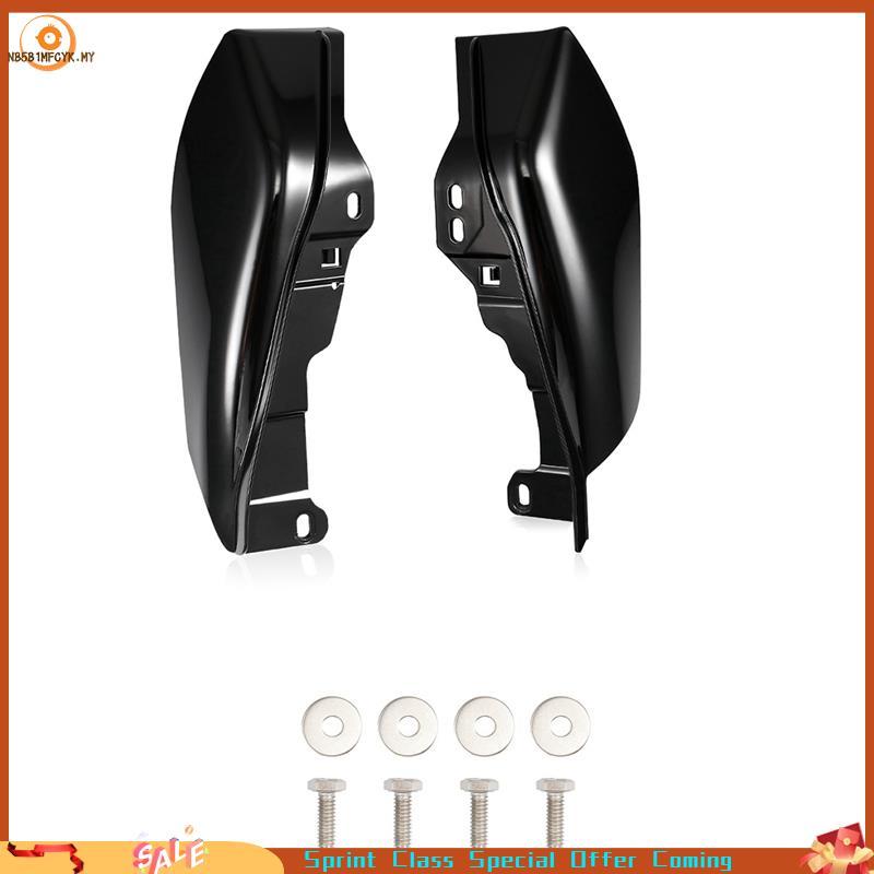 [Best-seller] Defletor De Calor De Ar De Estrutura Média Preto Brilhante Para Touring Glide Street Road FLTRX CVO 2017-2