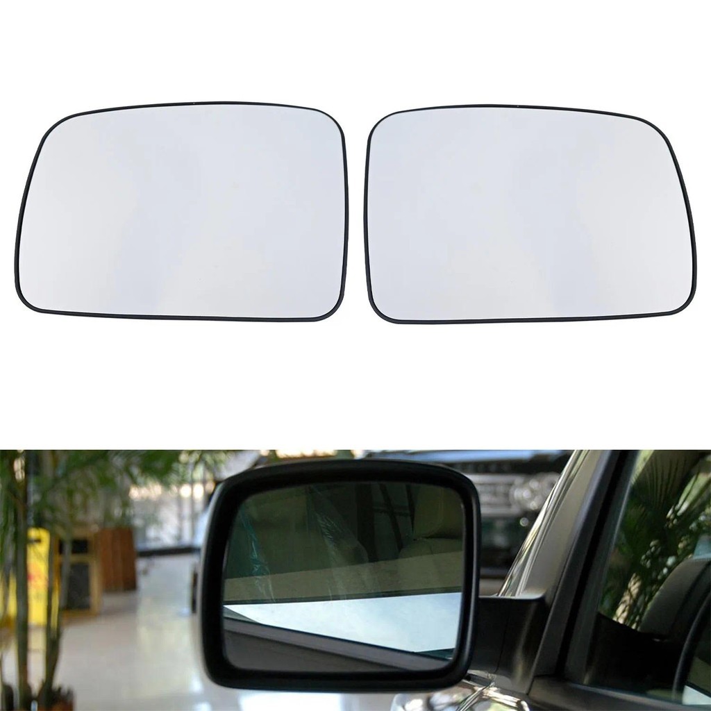 Espelho Retrovisor Aquecido Porta Branca Lente Asa De Vidro Lateral Para Land Rover Discovery 3 Freelander 2 Range Sport