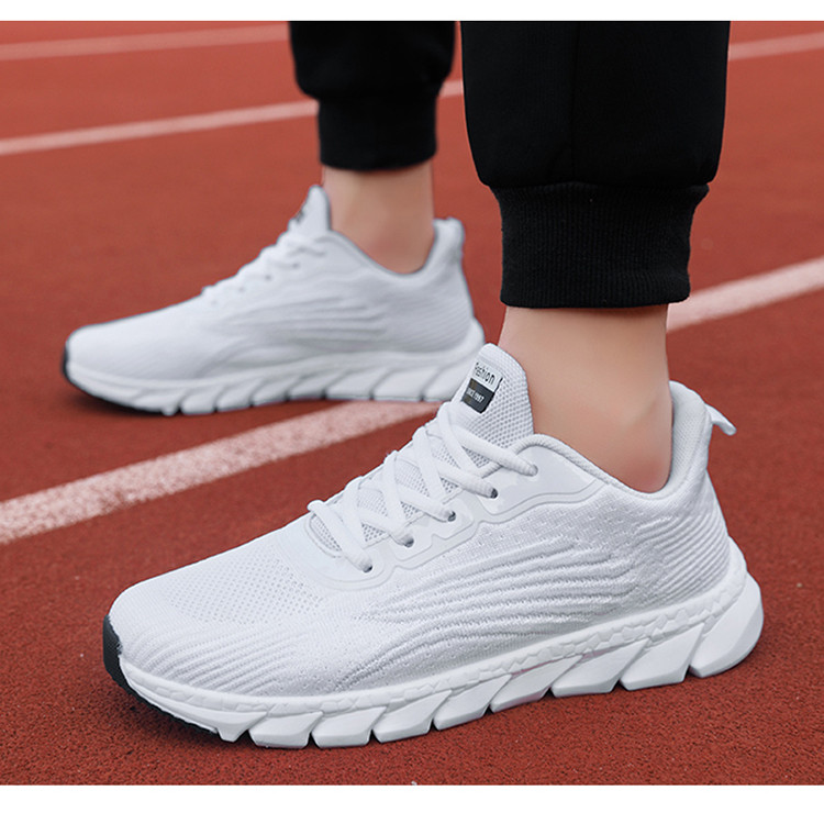 Beimeng sapatos masculinos sapatos brancos leve sola macia respirável malha sapatos de viagem tênis de corrida masculino
