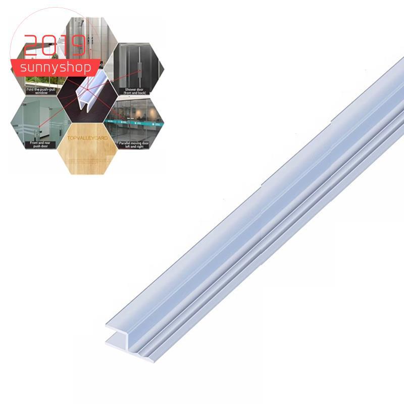 [Bestseller S] Tira De Vedação De Vidro De Borracha Em Forma De H De 5M 6mm Tela De Chuveiro De Banheiro De Silicone Par