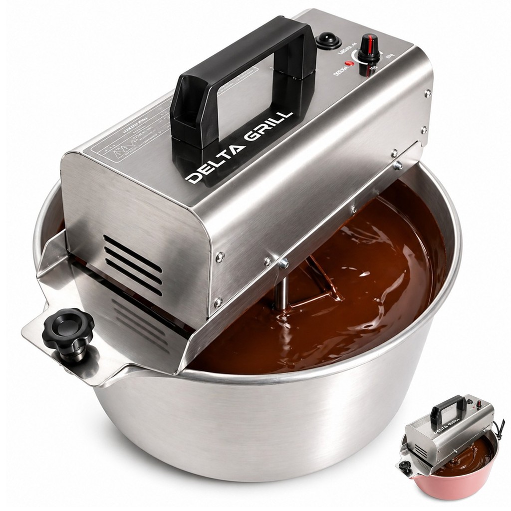 Panela elétrica 10 litros misturadeira de brigadeiro mexedora automática doceira chocolate geleias confeitaria