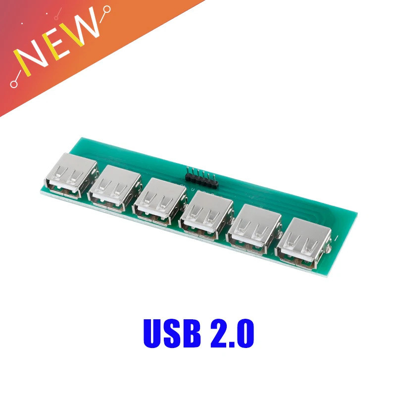 USB 2.0 Fêmea Conector Adaptador Placa De Teste TYPE-B Soquete Base PCB Cabo De Dados Conversor Para Arduino