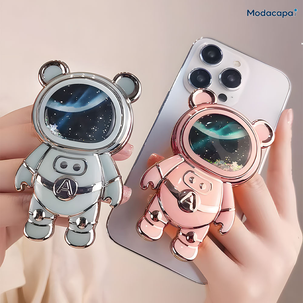 Suporte  De Celular Universal De Ursinho Astronauta KZJ002