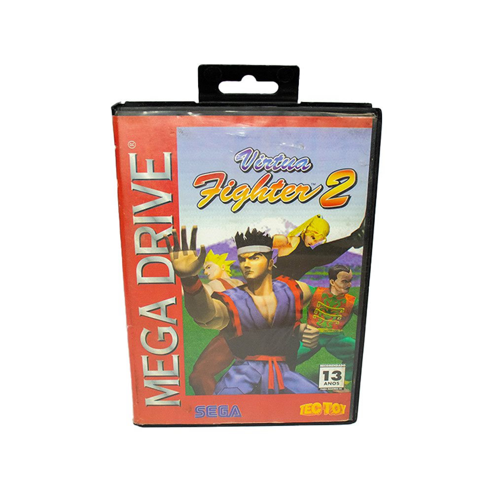 Jogo Virtua Fighter 2 Caixa - Mega Drive (Usado)