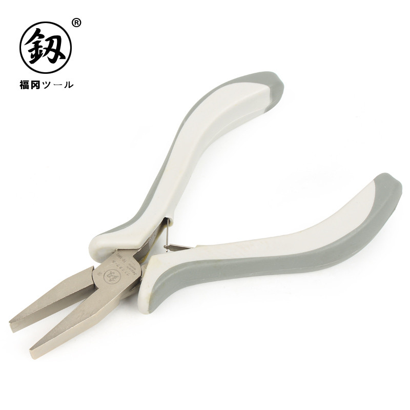 Japão Fukuoka ferramentas alicate de nariz plano Mini alicate de nariz plano desdentado artesanal DIY desdentado alicate