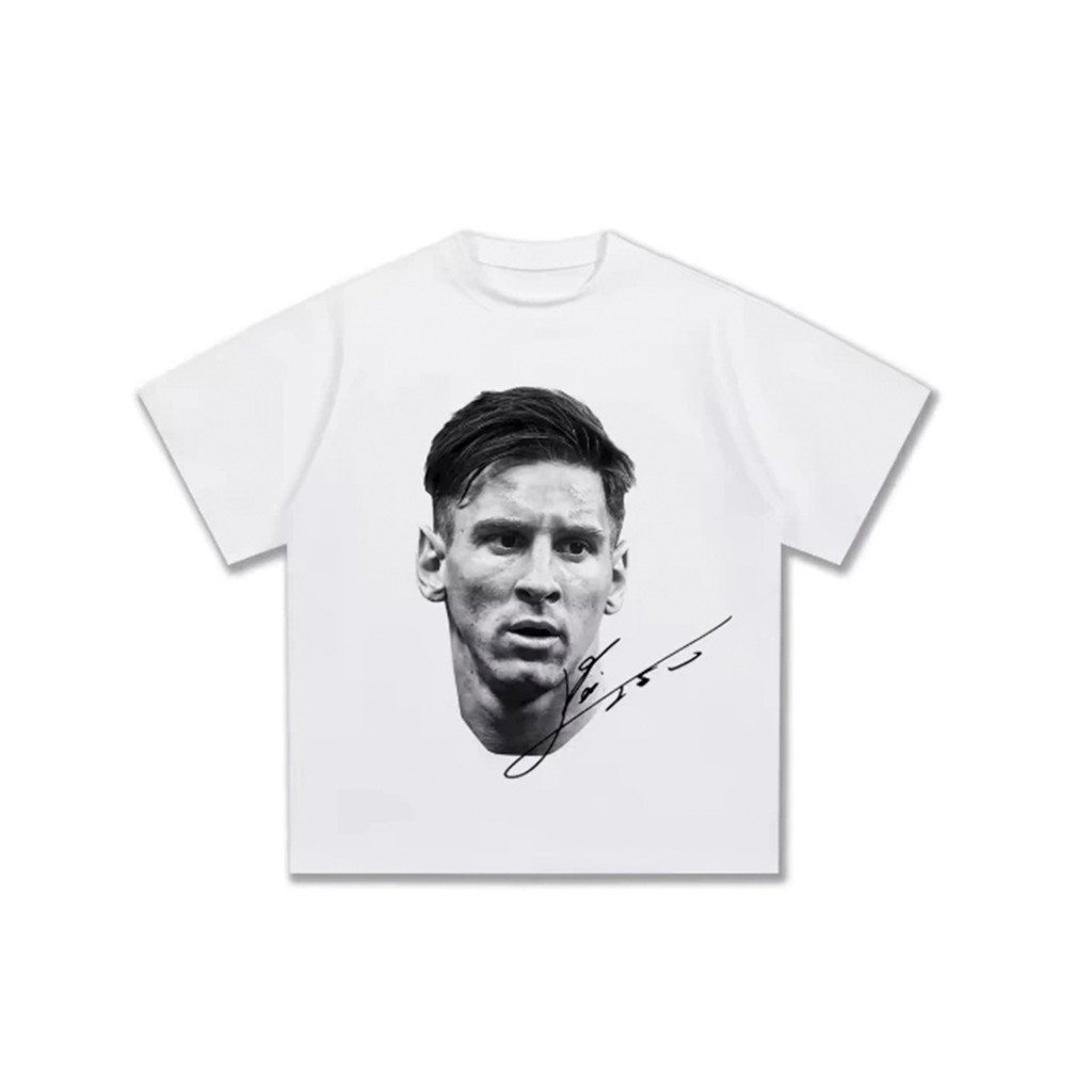 Camiseta Masculina Messi - Camisa Copa Do Mundo Estilosa Estampada Unissex 100% Algodão Plus Size