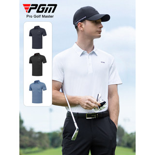 [20% de desconto em duas peças] PGM Golf Clothing Camiseta masculina de manga curta esportiva Top Roupas camisa polo cam