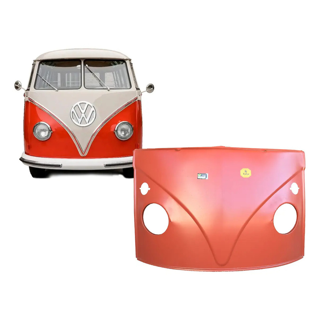 Frente Kombi 57/75 - C/ Furo Lanterna Dianteira