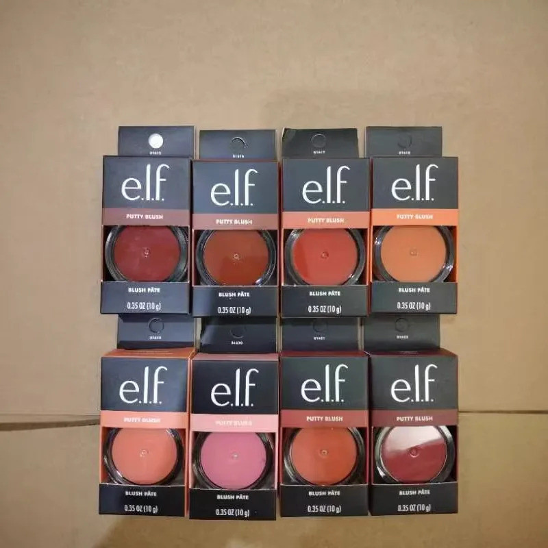 Elf Putty Blush Creme A Pó Cheek Tint 10g Longa Duração Construível Natural Fosco Acabamento Maquiagem Facial