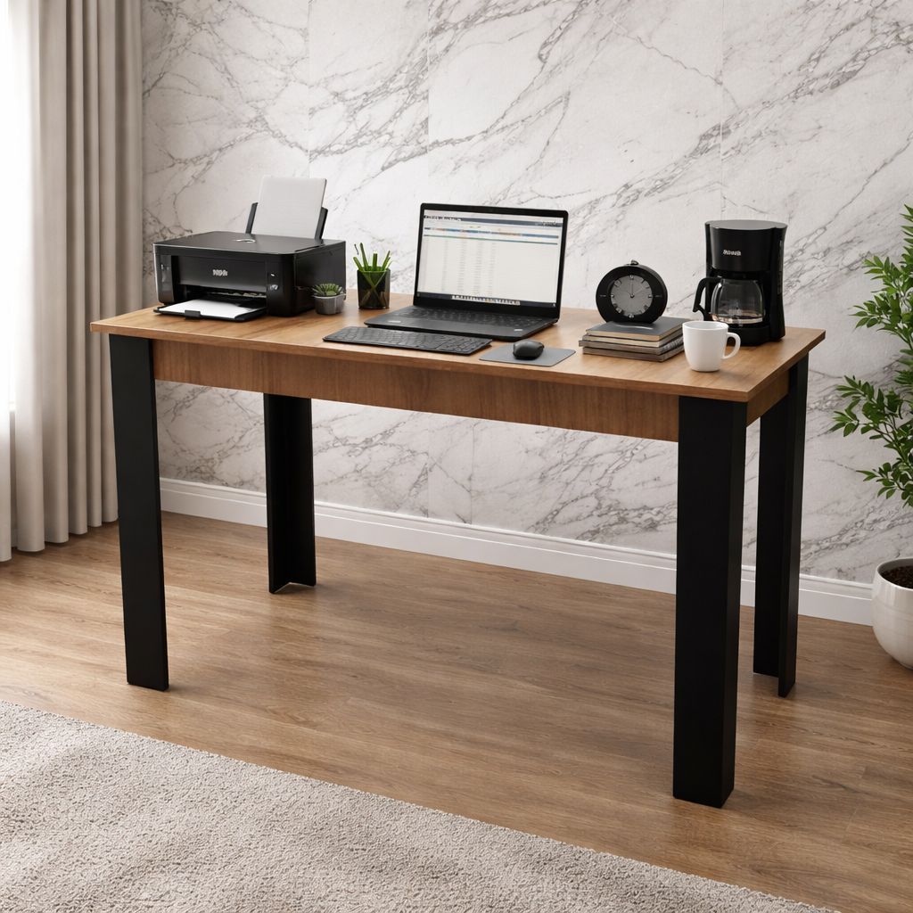 QUEIMA DE ESTOQUE - Mesa Escrivaninha Industrial para Computador ou Notebook