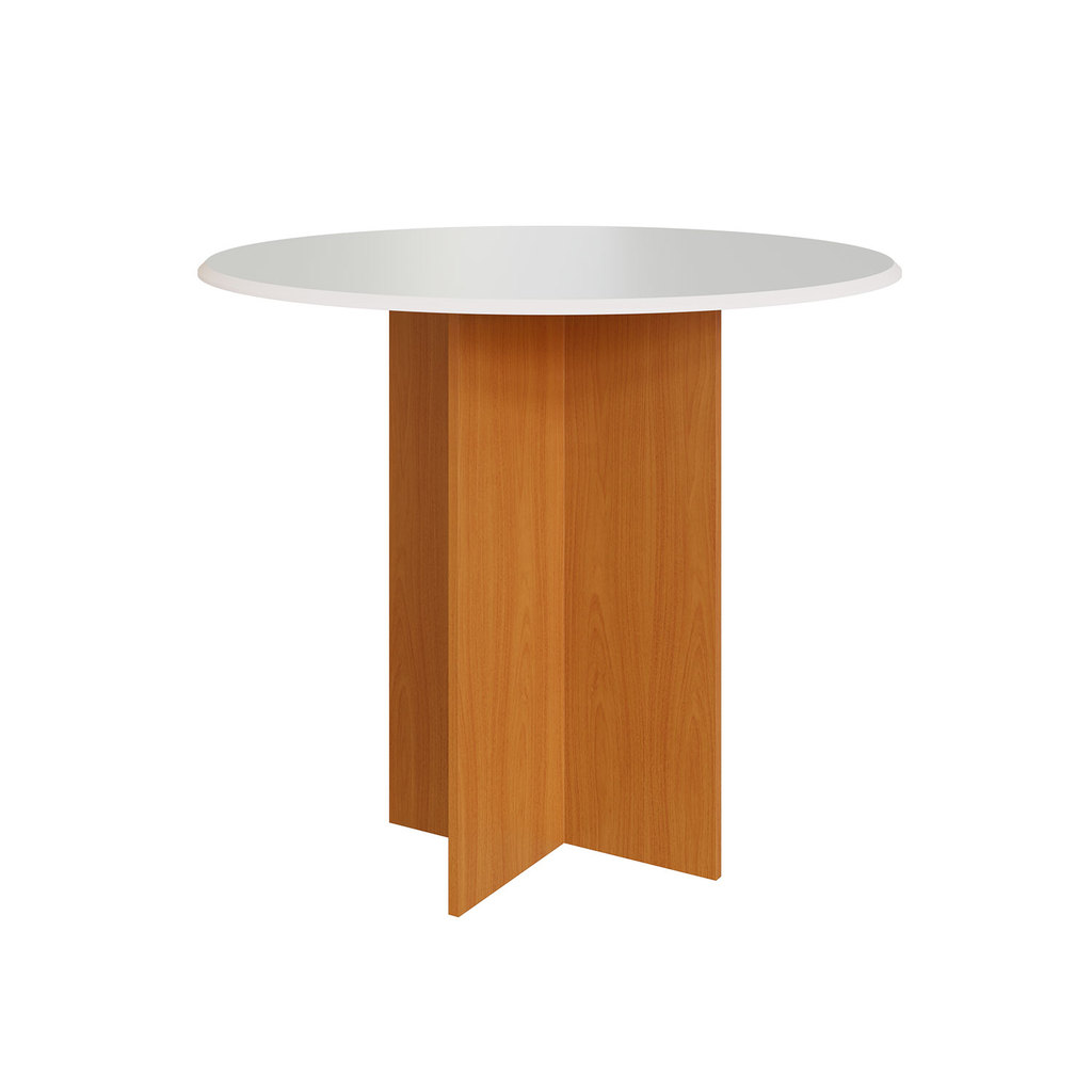 Conjunto Mesa Alice Sofia Para Cozinha Sala de Jantar 4 Cadeiras Freijó Off white Linho - Indekes — imagem 2 de 2