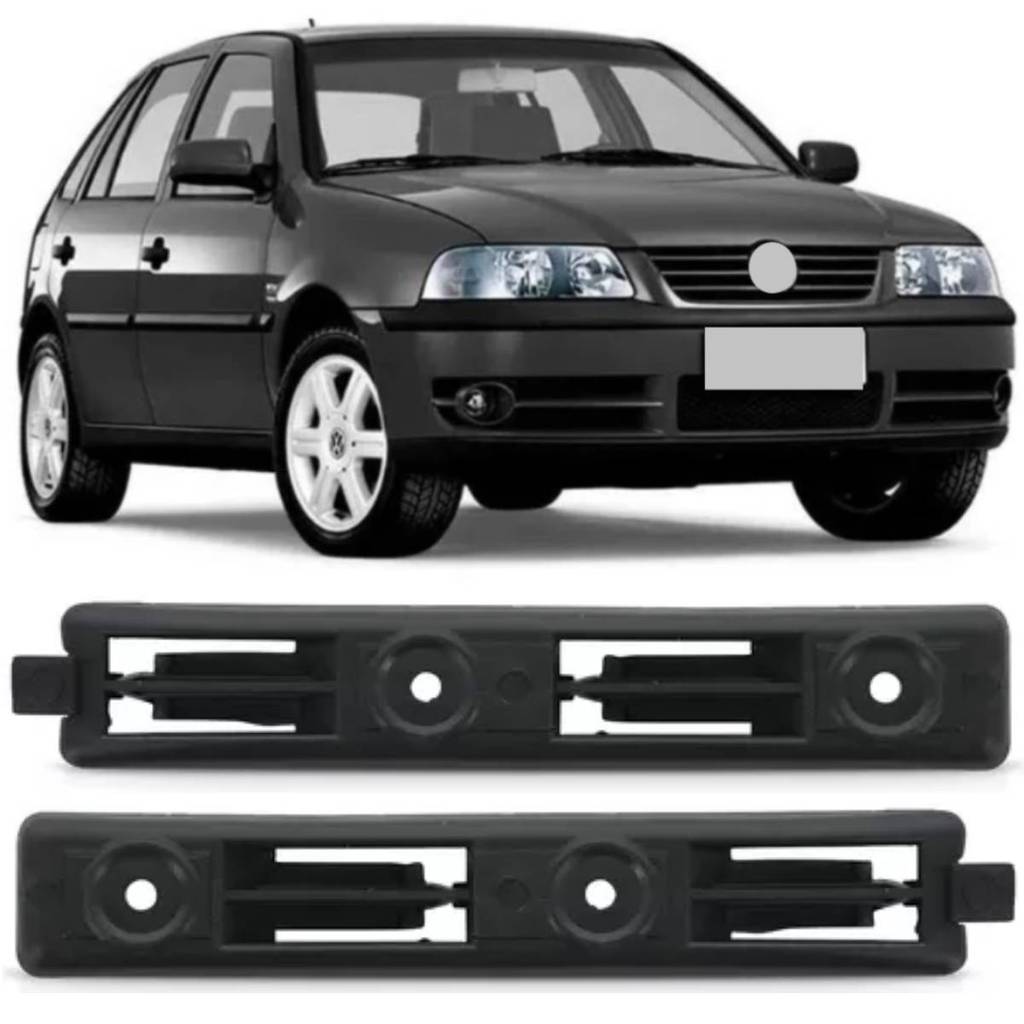 Par Suporte Parachoque Gol G3 Ano 1999 Ate 2005 Dianteiro