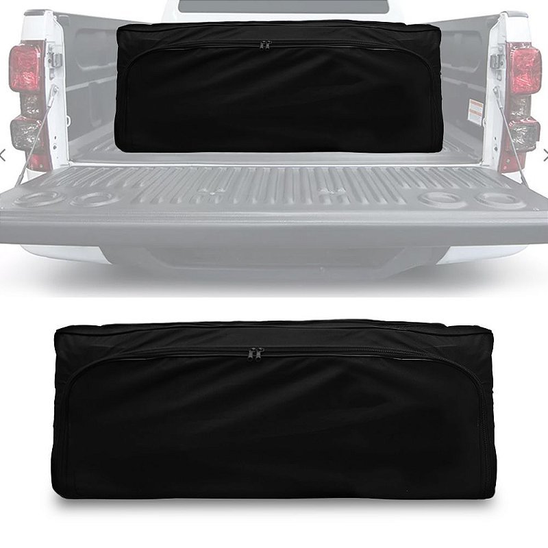 Bolsa Mala P/ Caçamba Nova Gm S10 2019 2020 2021 216l Preta