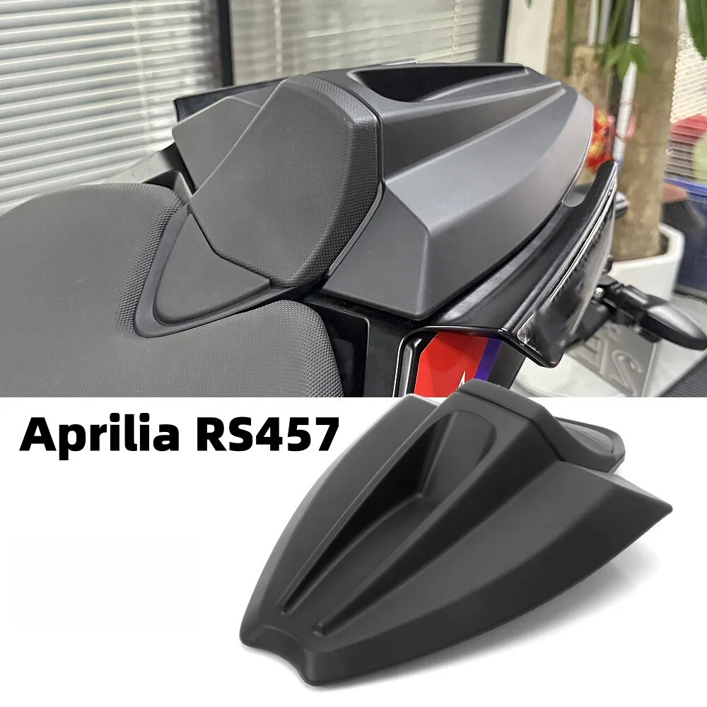 Acessórios de acabamento para o banco traseiro do passageiro da motocicleta Aprilia RS457 Hump After Competition.