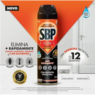 Inseticida SBP  Ultra Proteção Por Até 12 Semanas De Insetos Rasteiros 360ml