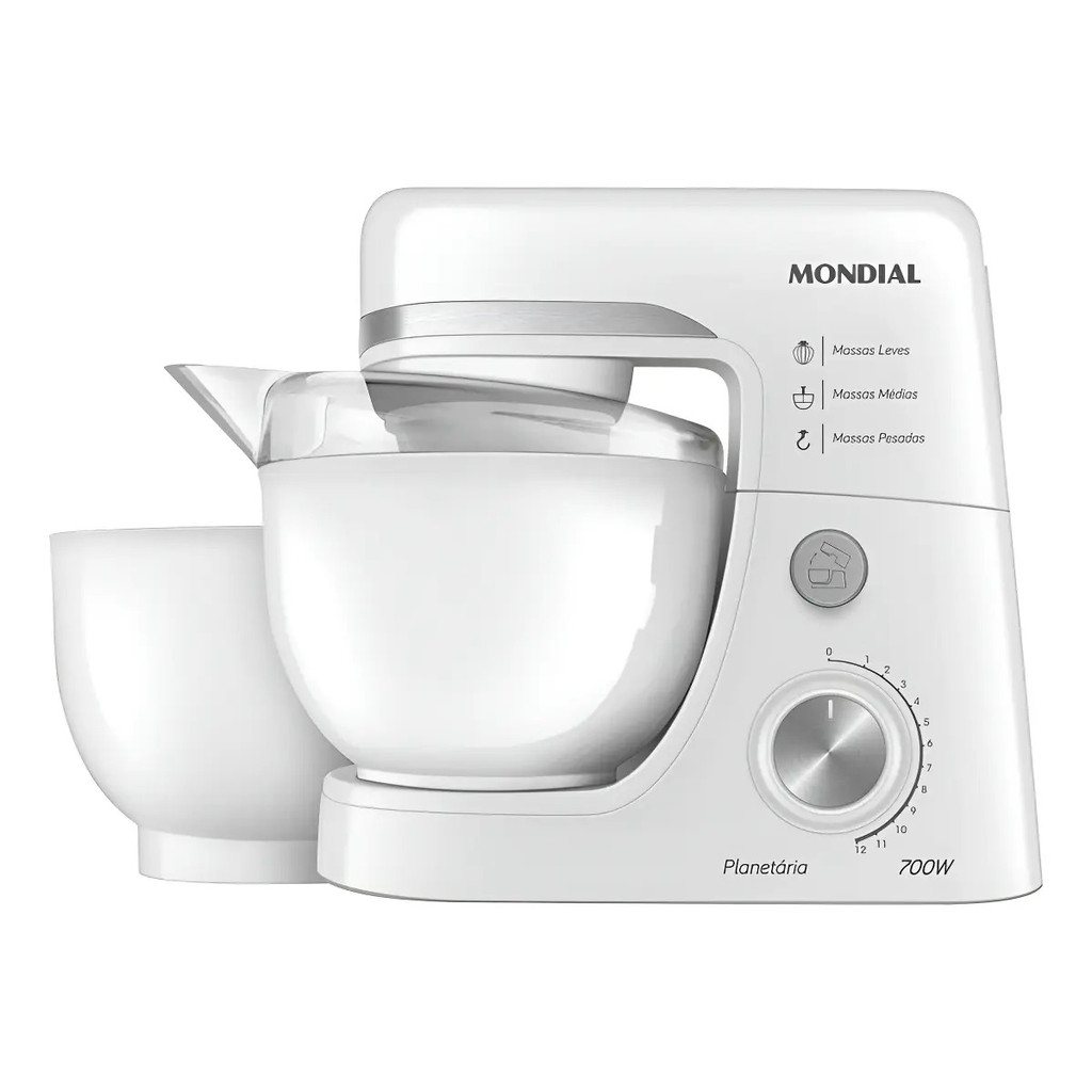 Batedeira Mondial Premium Bp-03 700w Branca 12 Vel.220v Branco 220v 60 Hz