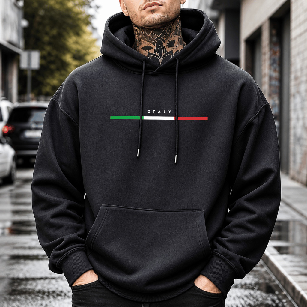 Moletom Canguru de Frio com capuz italia Italy Blusa Confortavel flanelado Lançamento Envio rapido.