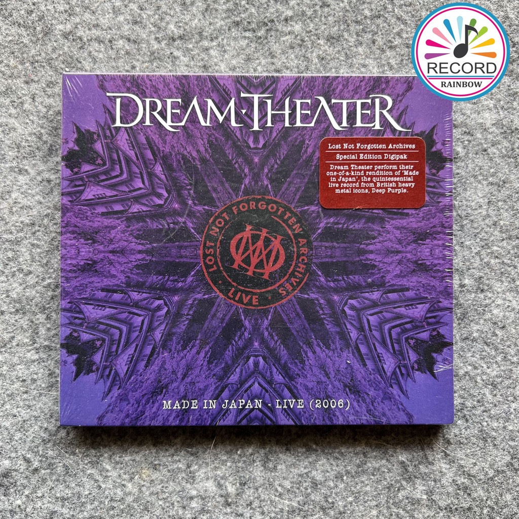 Dream Theater Lost Not Forgotten Archives Made in Japan Live (2006) Original CD Album [Lacrado] Brand New OMLX
