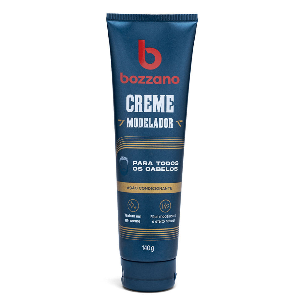 Creme Modelador de Cabelo Bozzano com Ação Condicionante 140g