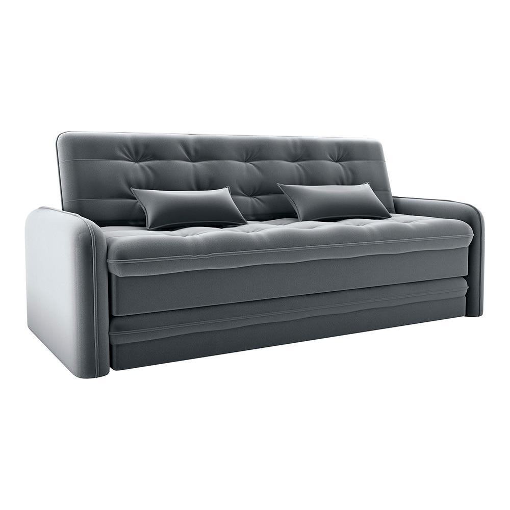 Sofá Cama Madalena 200cm Veludo Chumbo - Matrix