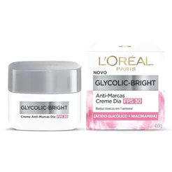 Creme Anti Marcas Loreal Paris Gycolic Bright FPS 30 com 49g