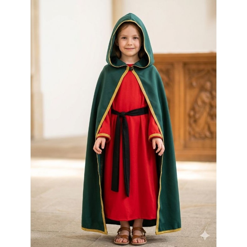 Fantasia de Nossa Senhora de Guadalupe do infantil ao adulto, Fantasia da Padroeira das Nações, Virgem de Guadalupe — imagem 2 de 2