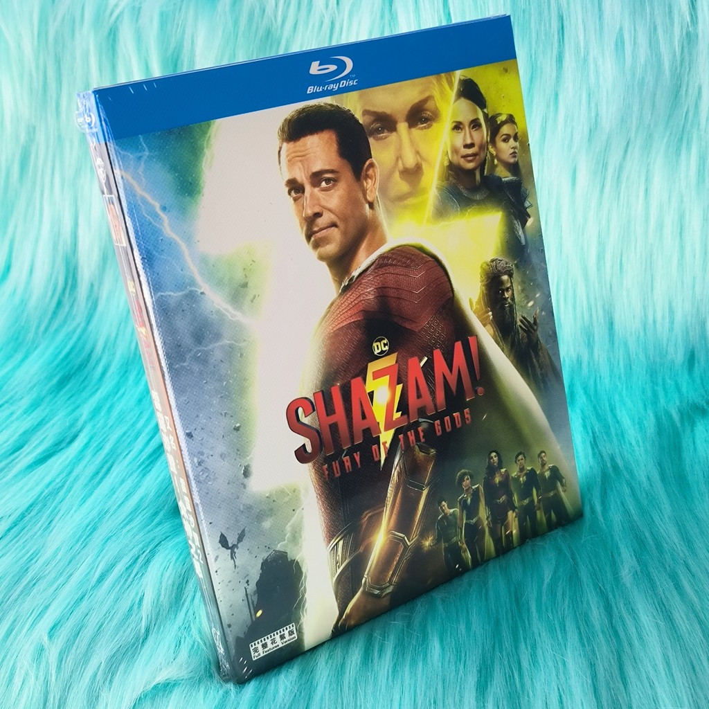 A156 Blu-ray Filme Americano Shazam ! Fury Of The Gods 2023 BD25 Inglês Espanhol Chinês Tailandês Português B0102