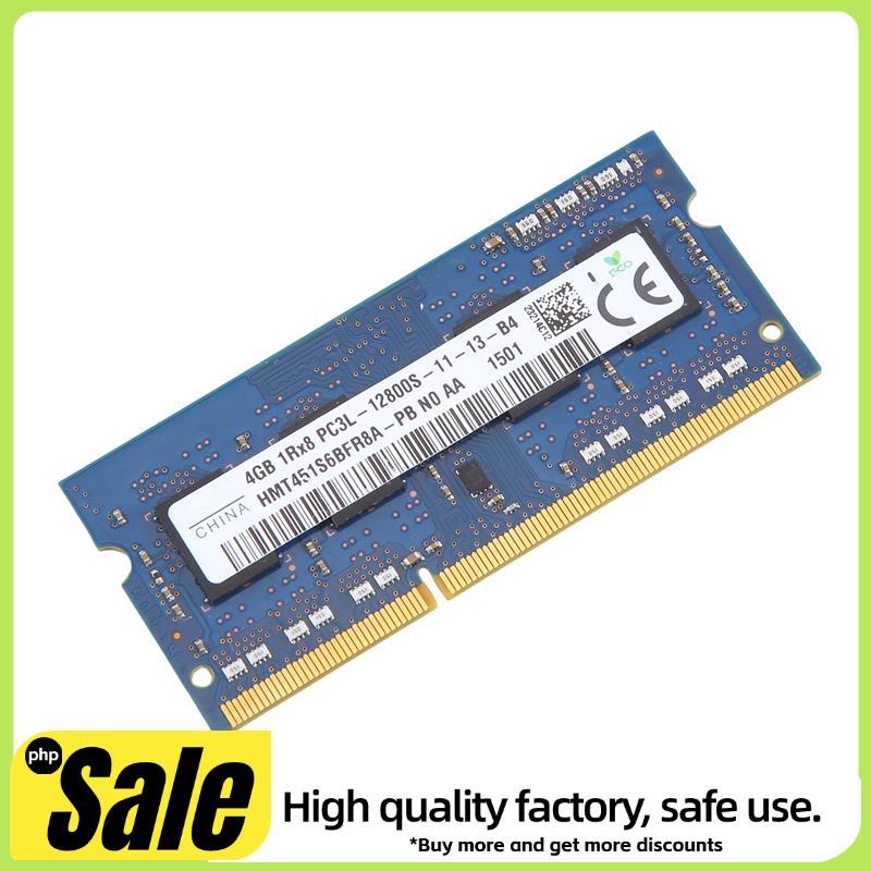 Para DDR3 4GB Portátil Memória RAM 1600Mhz PC3 12800 1RX8 1.35V 8 IC SODIMM Apenas