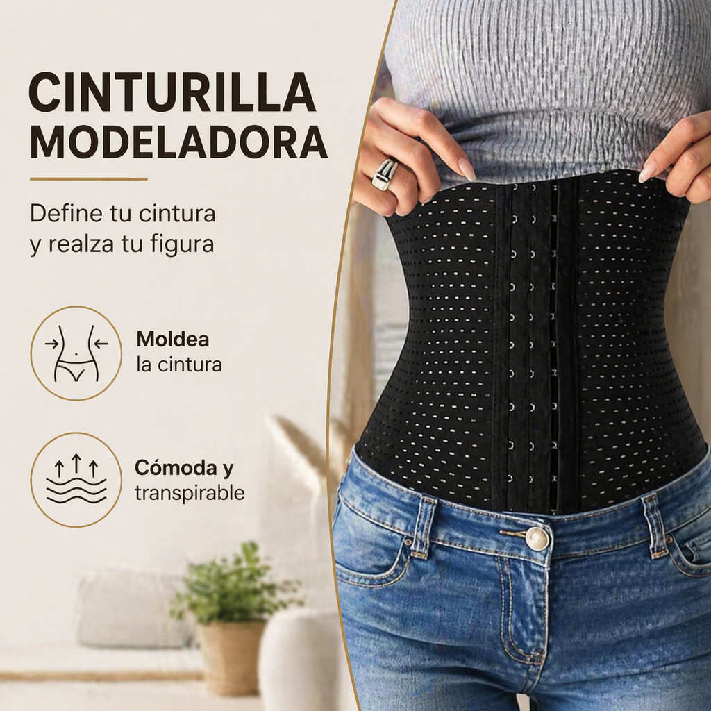 Cinta Modeladora Espartilho De Emagrecimento E Cinta Modeladora
