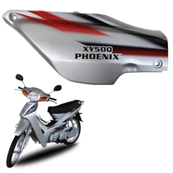 CARENAGEM TAMPA LATERAL DIREITO IRON SHINERAY XY50Q PHOENIX GOLD 50 PRATA 2011 A 2018